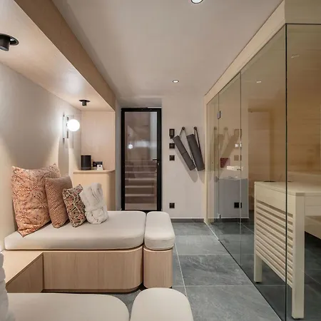 Moderne à Avec Sauna Et Jacuzzi - Fr-1-562-89 *