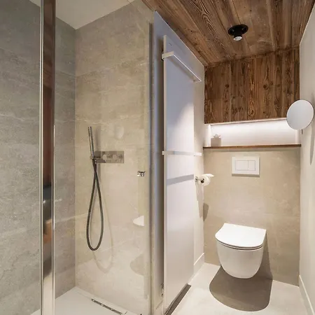 Moderne à Avec Sauna Et Jacuzzi - Fr-1-562-89 Chalé